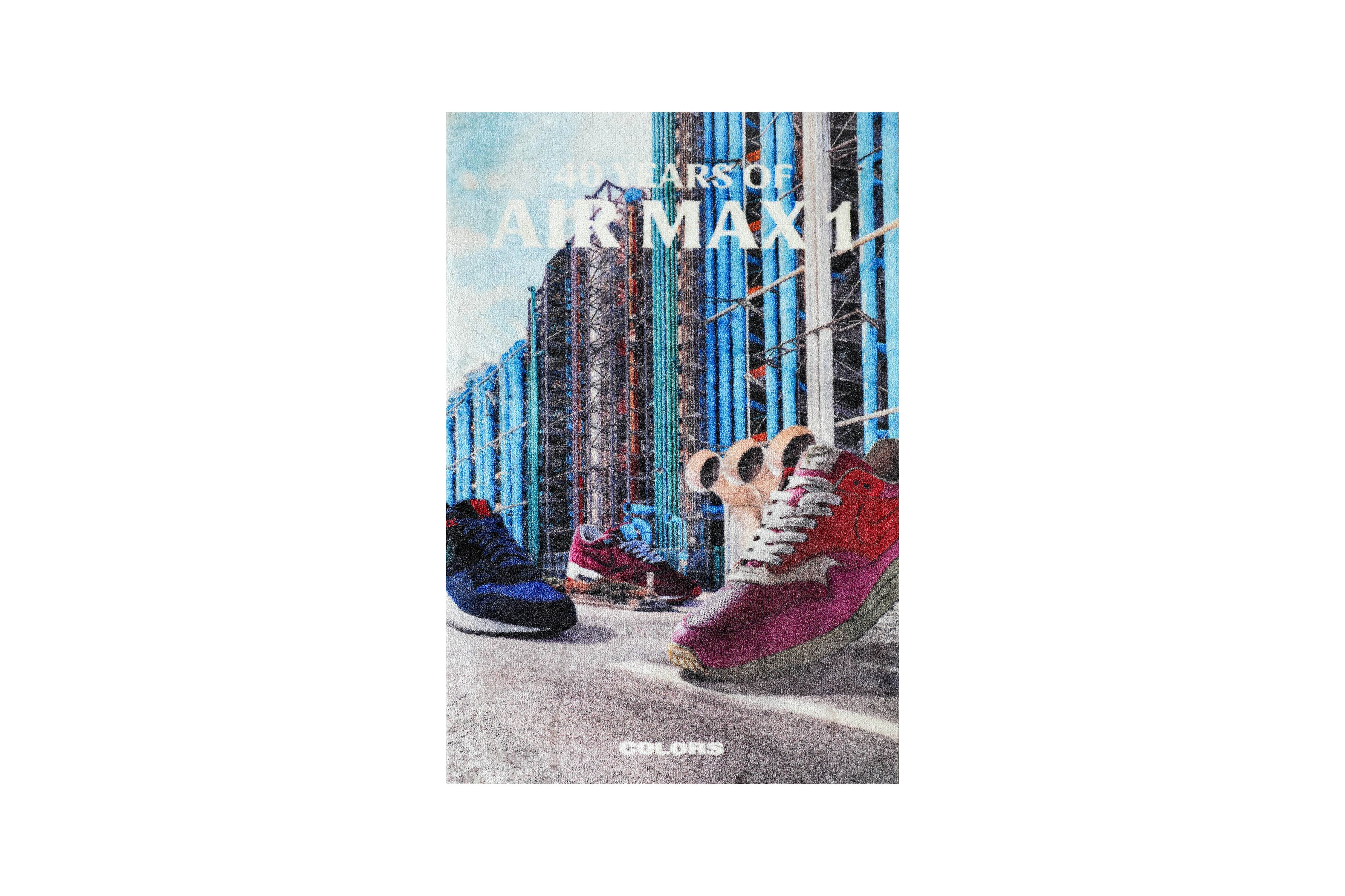 40 YEARS OF AIR MAX 1 - TAPIS MURAL