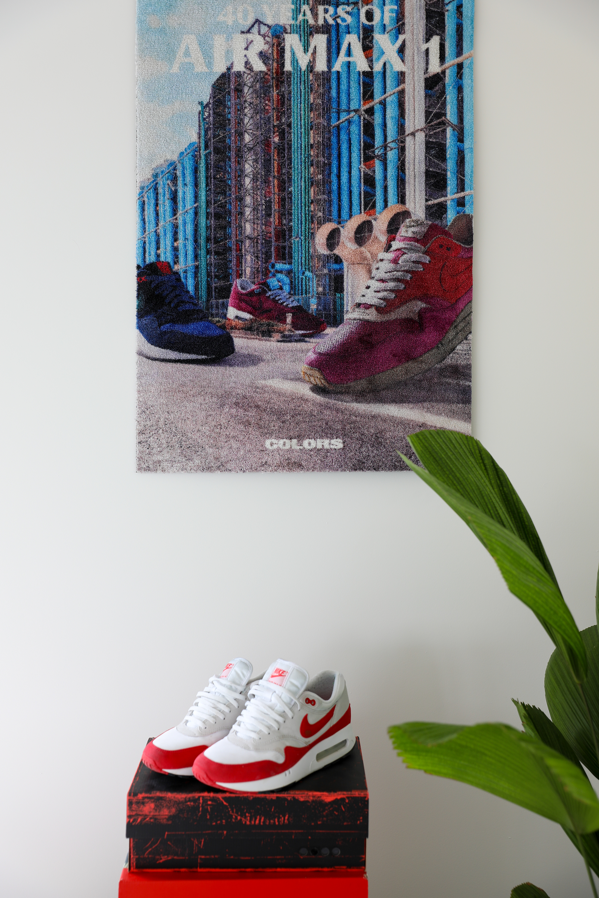 40 YEARS OF AIR MAX 1 - TAPIS MURAL